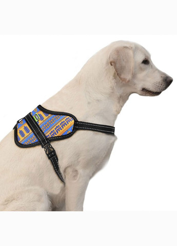 Шлея "Метелик" Колосок M обхват грудної клітки 50-65 см (2100103124011) Hi Dog (332880687)