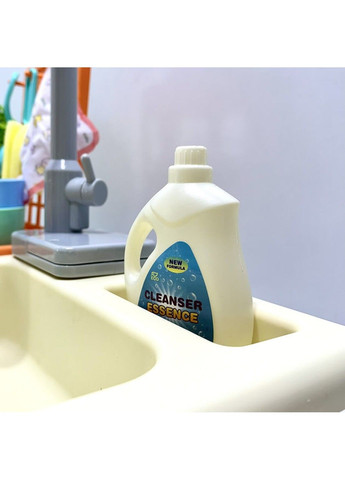 Кухня дитяча мийка ллється вода 20 предметів звук світло Limo Toy (333986183)