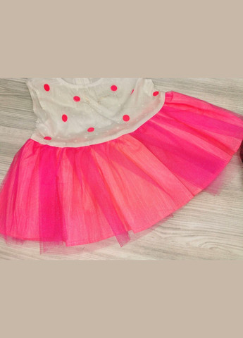 Комбинированное летний комплект для девочки розовый 1041 No Brand (303612209)