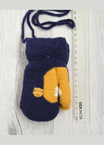 Варежки для хлопчиків на хутрі, 3-5 років No Brand (306456984)