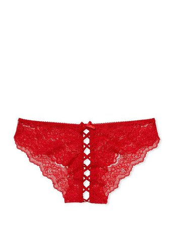 Трусики чики Laceup Ouvert Cheekini Panty Victoria's Secret (317788501)