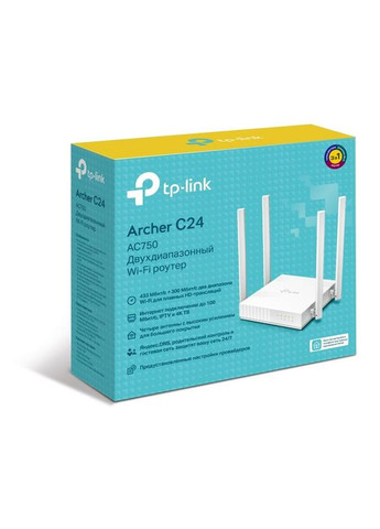 Бездротовий маршрутизатор ARCHER C24 TP-Link (341486443)