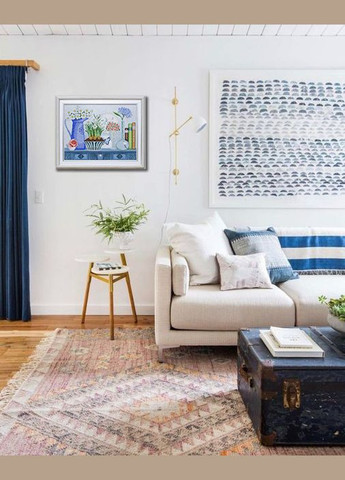 Набор для вышивки бисером "Натюрморт с нарциссами", 40x30 см No Brand (340483135)