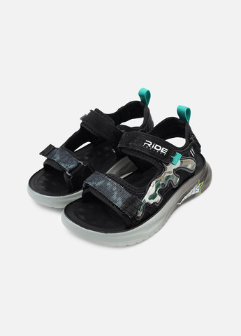 Черные босоножки для мальчика цвет черный цб-00270670 Buddy Sheep
