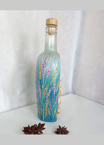 Декоративная интерьерная бутылка с авторской росписью "У черного моря" No Brand (349842967)