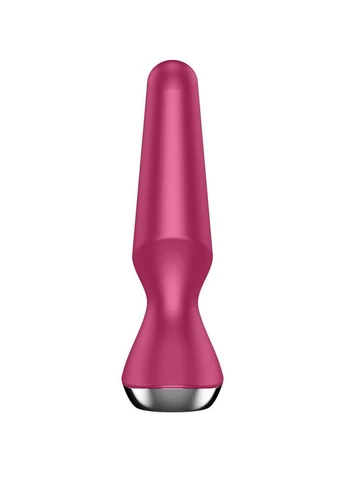 Анальная смарт-вибропробка розовая - Plug-ilicious 2 Berry Satisfyer (385186641)