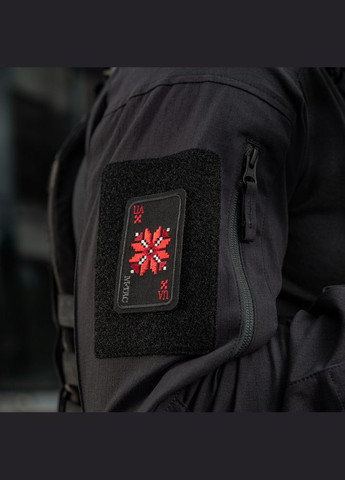 Нашивка Вишиванка (вишивка) Black/Red M-TAC (315047510)