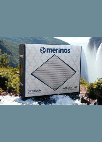 Покрывало с наволочками Modern Line 220х240 см. Темно-серый Merinos (318381178)