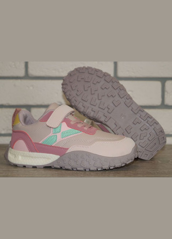 Розовые демисезонные кроссовки демисезонные для девочки Kimboo