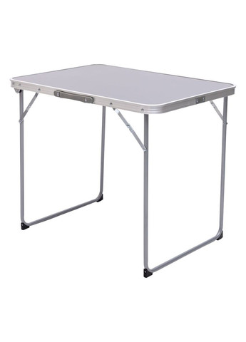 Складной стол для пикникасерый компактный столик для дачи и отдыха на природе 75x55 см ProDobro (364190059)