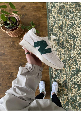 Сірі Осінні кросівки чоловічі new balance 327 beige green v2 нью беланс 327 No Brand