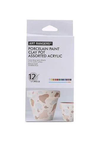 Набор акриловых красок "Art Ranger Acrylic" A12015-3, 12 цветов 15 мл Bambi (340401646)