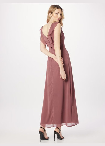 Бордовое платье About You