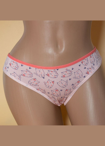 Трусики-сліп жіночі, пастельний мікс 5 шт Nicoletta (340462222)