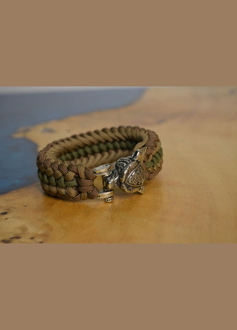 Браслет Ведмідь з Мельхіору ручне лиття плетіння освячений завіт + брелок у подарунок No Brand (341739040)