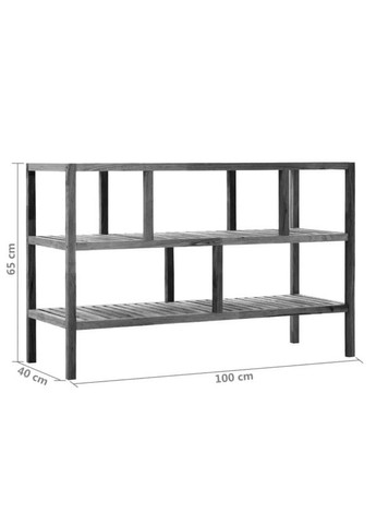 Етажерка для ванної з дерева Рітмон каррі (ВЖТ-013403) No Brand (328210346)