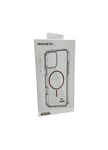 Чехол Acrylic Thin Magnetic для Apple iPhone 14 White No Brand (382863732)