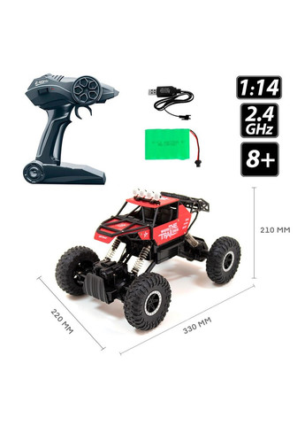 Машинка на радиоуправлении Off-road Crawler Where the trail ends 1:14 красный (SL-121RHMR) Sulong Toys (342123265)