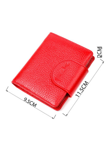 Оригінальний жіночий гаманець з натуральної шкіри червоний 22017 Tony Bellucci (329197090)