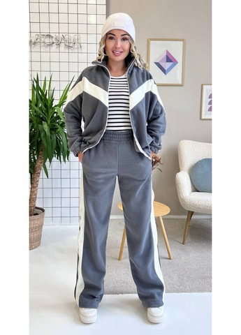 Костюм двойка из тощи на молнии — ЗАМЕРЫ В ОПИСАНИИ DK/DL Мода без кордонів (368760462)