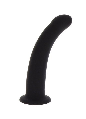 Фаллоимитатор страпон Strap-On Dong Medium черного цвета, 14 см х 3.3 см Taboom (289783008)