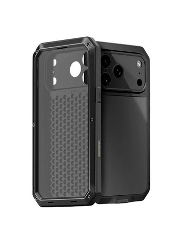 Противоударный чехол Doom Armor для смартфона Apple iPhone 17 Pro - Black Primo (368783950)