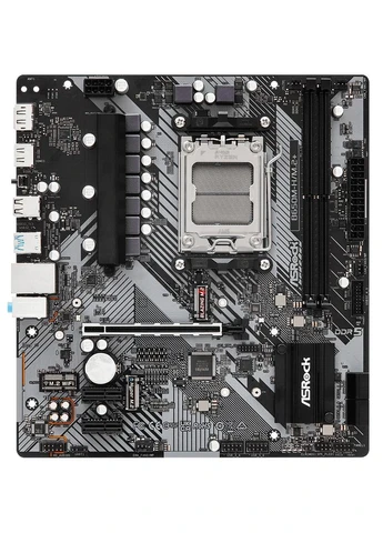 B650M-H/M.2+ (AM5/B650, 2*DDR5, PCIex16, DP/HDMI, 4xSATA, 2xM.2, GLan, 7.1ch, mATX) ASRock (322336725)