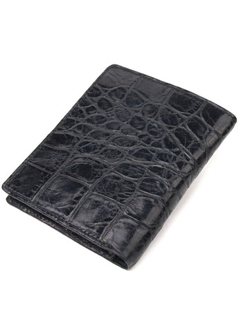 Оригінальне чоловіче портмоне з натуральної фактурної шкіри чорне 21502 Canpellini (329196007)