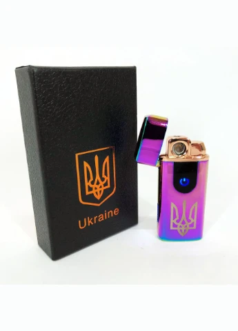 Электрическая и газовая зажигалка Украина, аккумуляторная зажигалка спиральная HL-431. Цвет: хамелеон No Brand (381547215)