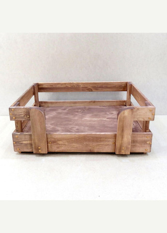 Лежак деревянный для собаки из дерева Бонелли 80х50 капучино (ЛЖК-0007209) No Brand (328450231)