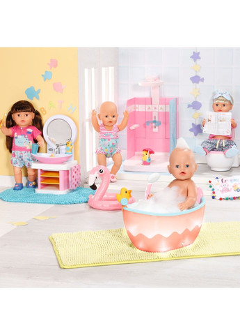 Автоматична ванночка для ляльки ЛЕГКЕ КУПАННЯ 835784 (світло, звук) BABY born (372925044)