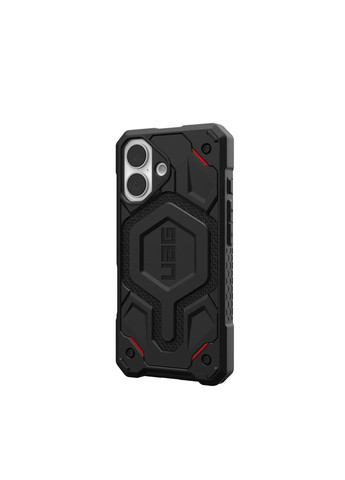Чохол-накладка Monarch Pro Magsafe для Apple iPhone 16 Kevlar Black (114458113940) Urban Armor Gear (370621041)