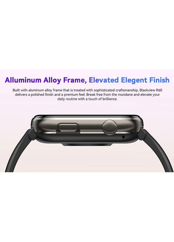 Смарт-годинник R60 Black Blackview (315010908)