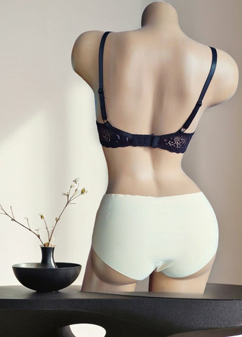 Чорний мереживний бюстгальтер befabul 70b FS з кісточками поліамід