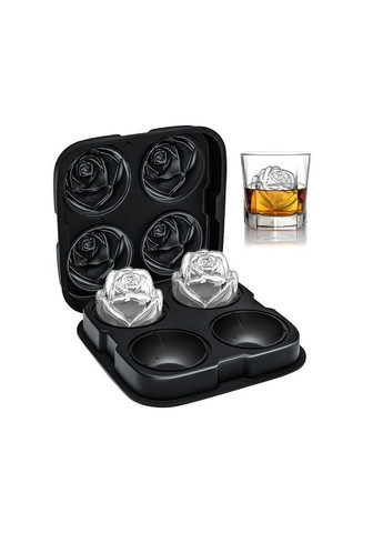 Силиконовая форма для льда в виде розы (TA0062_2) No Brand (325700060)