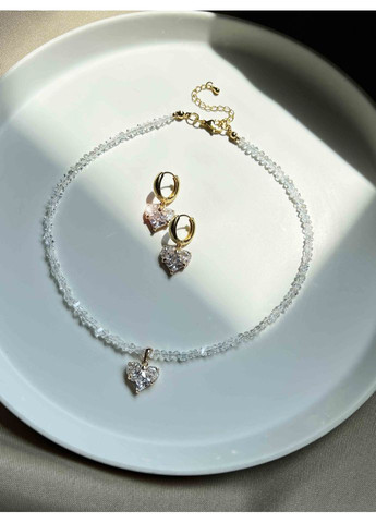 Блискучий чокер з серцем 5321 LeBijou (368231278)