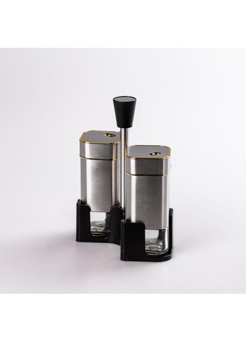 Набор для специй на подставке 2 баночки для соли и перца по 120 мл. TS Kitchen (362456098)