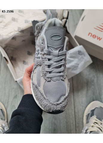 КРОССОВКИ ЖЕНСКИЕ NEW BALANCE 2002R PROTECTION PACK DARK GRAY НЬЮ БЕЛАНС 2002R No Brand серые демисезоны (369388952)
