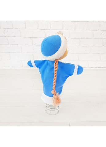 Ляльковий театр Снігуронька 30см новорічний велюровий театральний набір ProDobro (366030420)