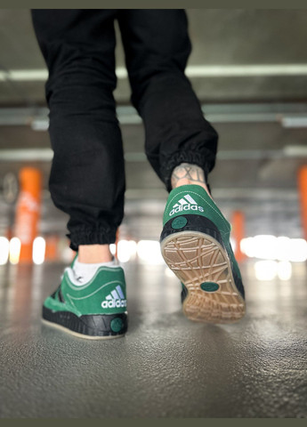 Зелені всесезон кросівки чоловічі adidas adimatic ynuk green | адідас адіматік зелені No Brand