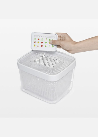Контейнер для зберігання з клапаном FOOD STORAGE, 19х21х15 см, білий (11140000) OXO (299773244)