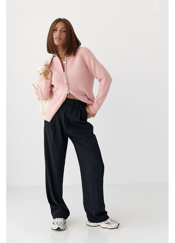 Классические женские брюки-палаццо со складками Lurex (359479889)