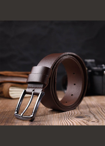 Универсальный мужской ремень с механической пряжкой из натуральной кожи 22071 Bond (299258583)