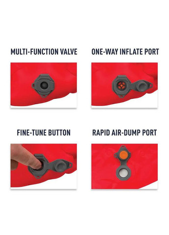 Туристический коврик Comfort Plus Insulated Mat Red 63mm L (STS AMCPINS_L) Sea To Summit (322207848)