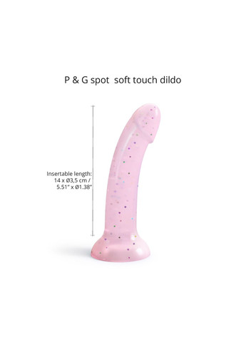 Дилдо с блестками DILDOLLS - STARLIGHT, ультрамягкий Love To Love (335392413)