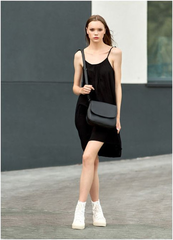 Женская сумка кроссбоди из экокожи Черная (927024720) Sambag (360965547)