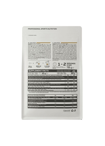 Протеїн Animal 8 Proteins, 700 грам Ваніль Ostrovit (315873349)