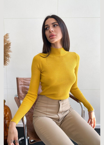 Водолазка в рубчик с воротом-стойкой Liton (303727740)