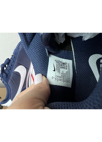 КРОСІВКИ ЖІНОЧІ NIKE CORTEZ BLUE WHITE НАЙК КОРТЕЗ No Brand білі демісезони (368855801)