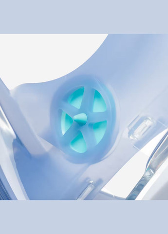 Повнолицьова Дитяча Маска Easybreath Freetalk XS (від 4 до 10 років) для Плавання, Пірнання, Снорклінгу Чиній Subea (336550164)